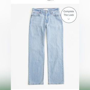 Abercrombie the baggy low rise jean